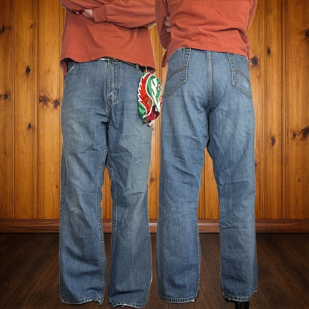 Dockers 40x30 Classic Straight Jeans Blue Denim Relaxed
